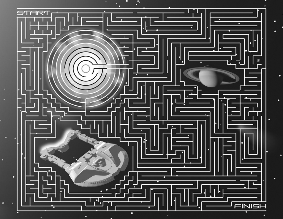 Star treckin Maze 2004 Damien Soskin